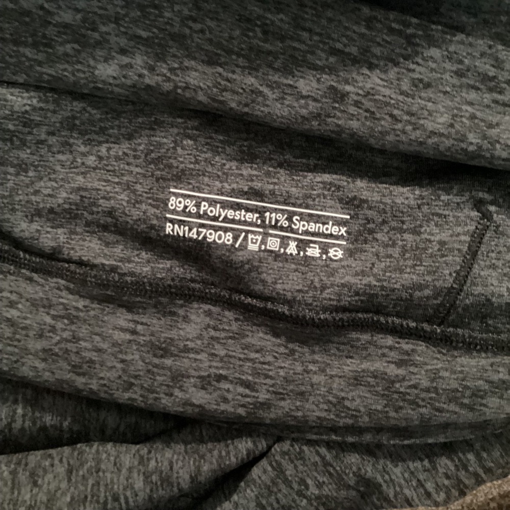 Outdoor Voices Athletic Hoodie Top Thumb‎ Hole Activewear Running Workout Gray - Picture 8 of 11